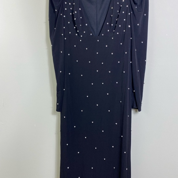 MAC DUGGAL Ieena- Beaded Stone Evening Gown Size 6 NWT‎ - Picture 7 of 13